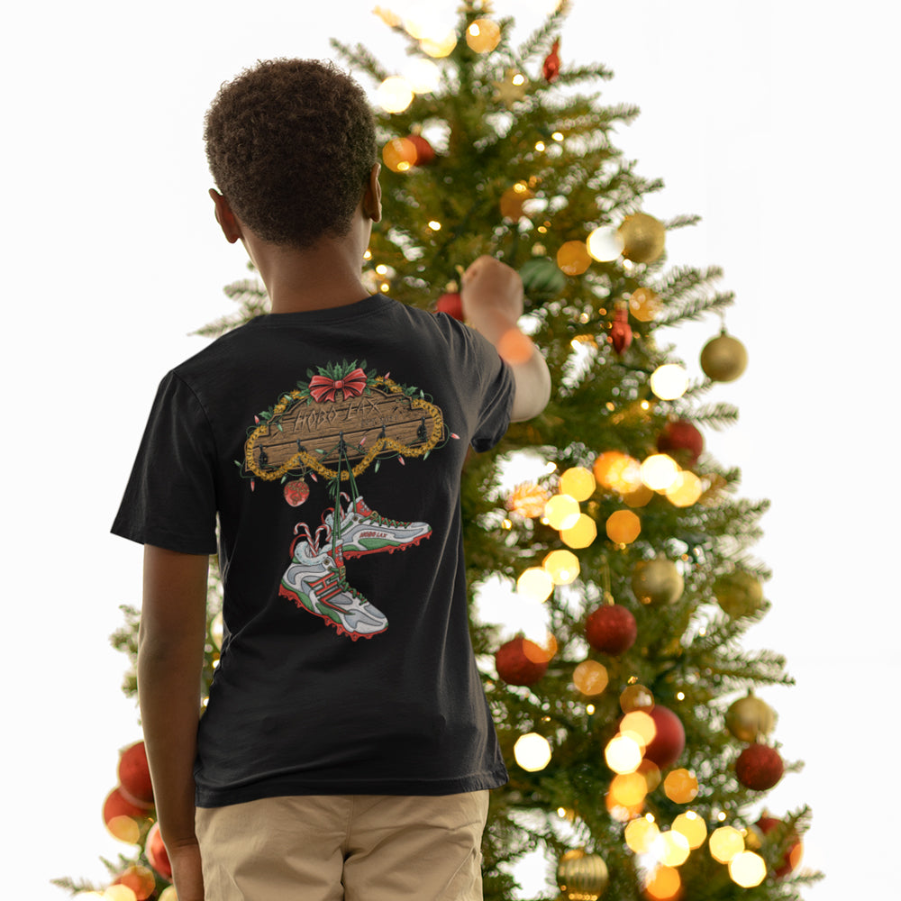 Youth Santa's Kicks Tee - Hobo Lax