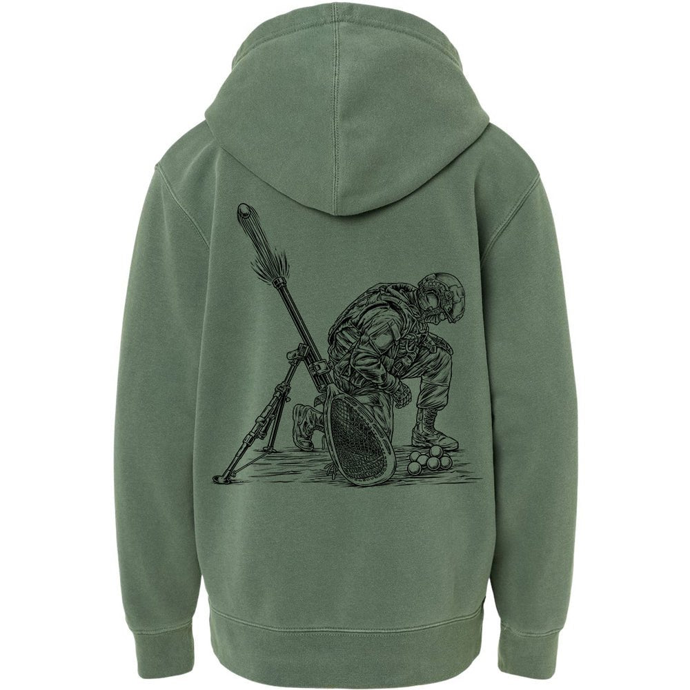 Youth Full Field Clear Hoodie - Hobo Lax