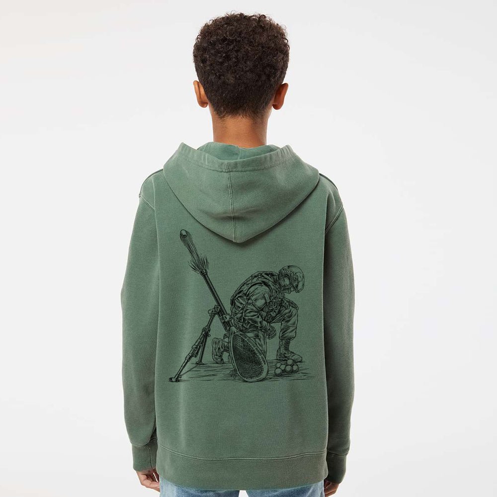 Youth Full Field Clear Hoodie - Hobo Lax