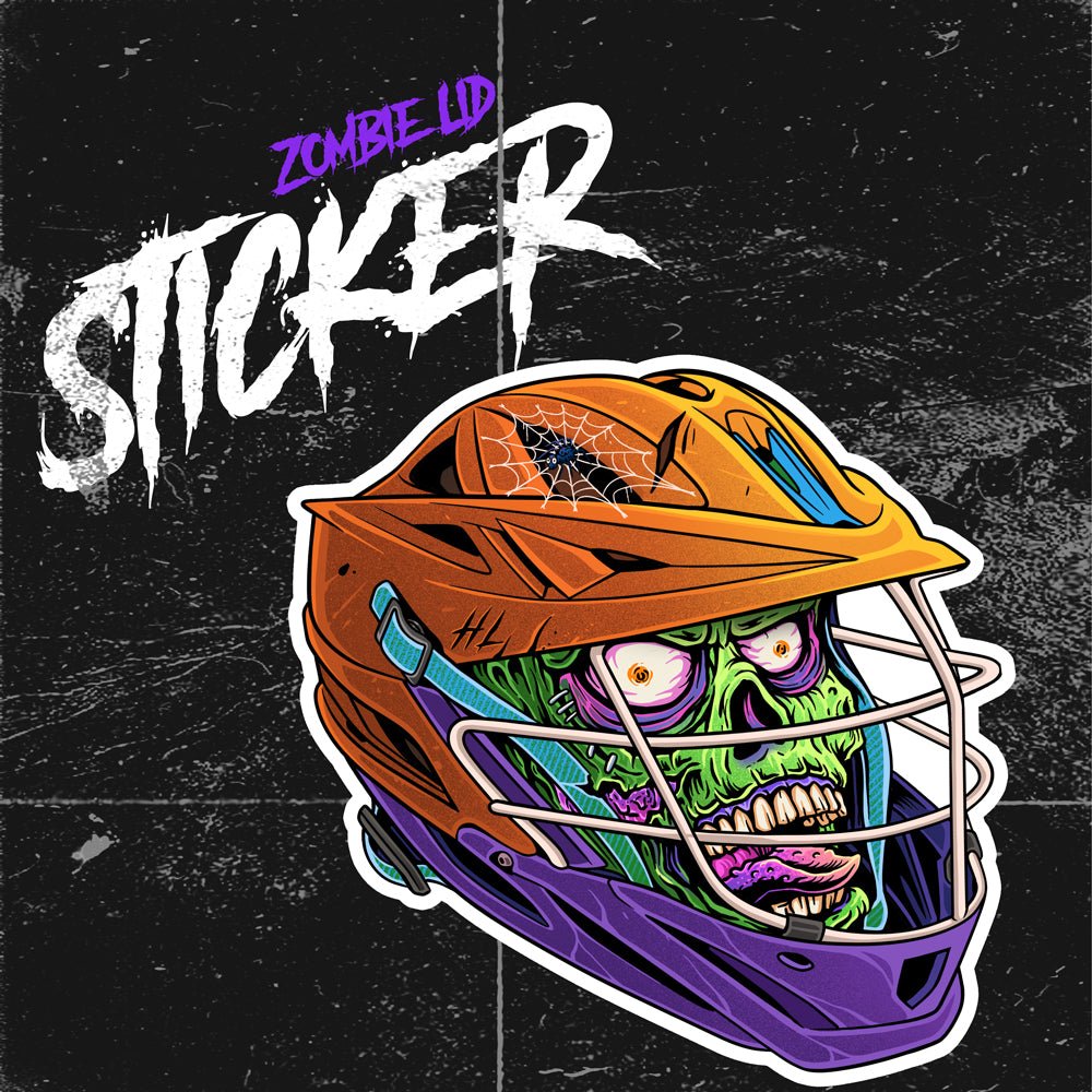 Zombie Lid - Vinyl Sticker - Hobo Lax