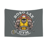 Lift Heavy, Play Hard Grey Tapestry - Hobo Lax