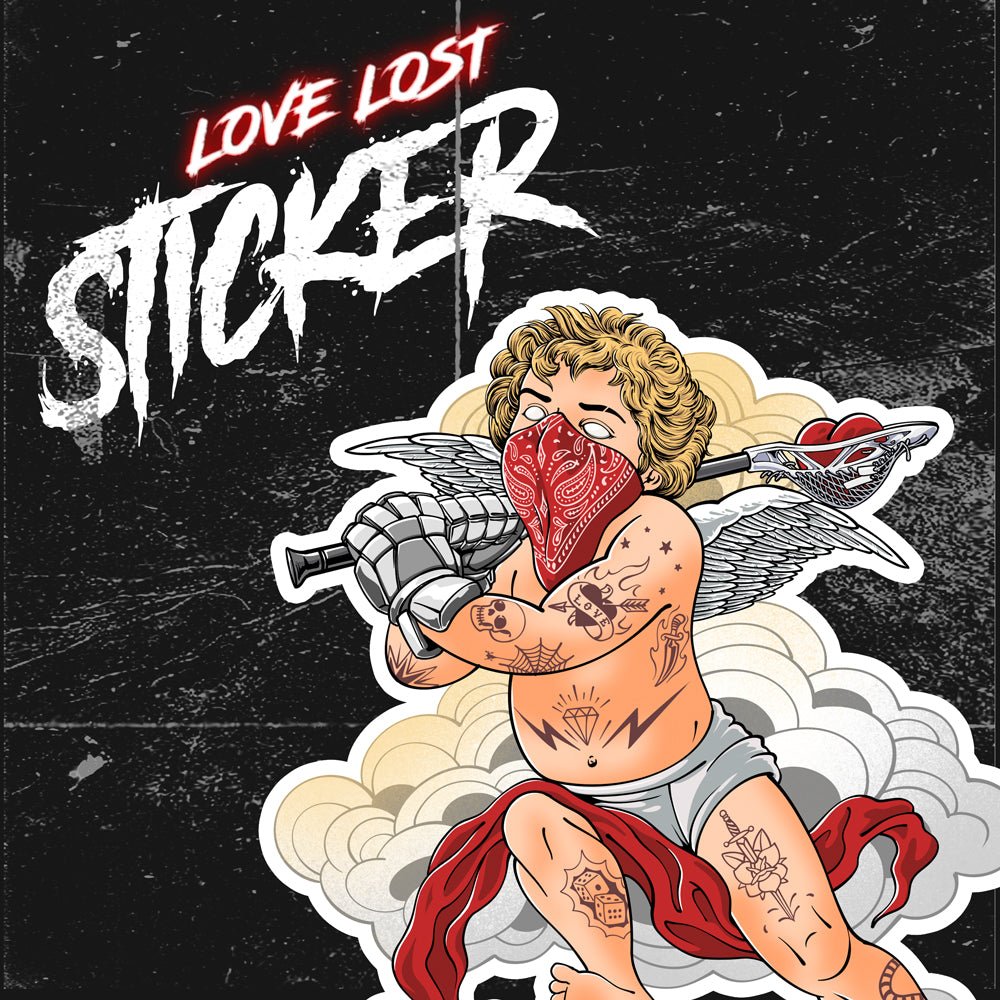 Love Lost - Vinyl Sticker - Hobo Lax