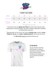 Hobo Lax Adult T-Shirt Sizing Guide