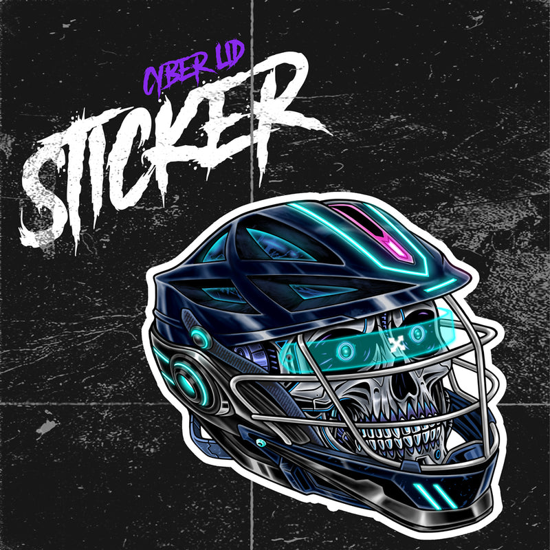 Cyber Lid - Vinyl Sticker