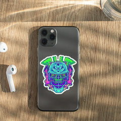 Tilt Lacrosse Sticker on a phone