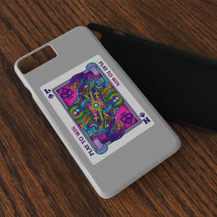 Play to win Lacrosse Sticker on a phone case