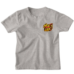 Death Before Dishonor youth lacrosse t-shirt with warrior in armor holding lacrosse stick design on sand colored tee from Hobo Lax