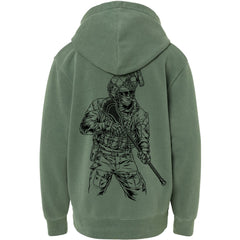 Youth Crispy Operator Hoodie - Hobo Lax