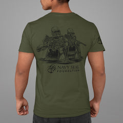 navy seals lacrosse shirt made by hobo lax