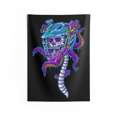 Skull Bucket Tapestry - Hobo Lax