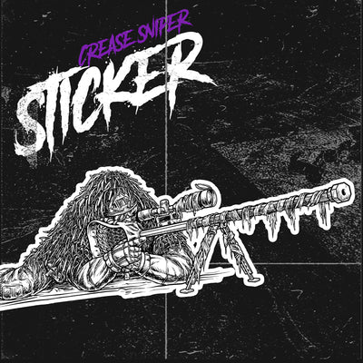 Crease Sniper - Vinyl Sticker