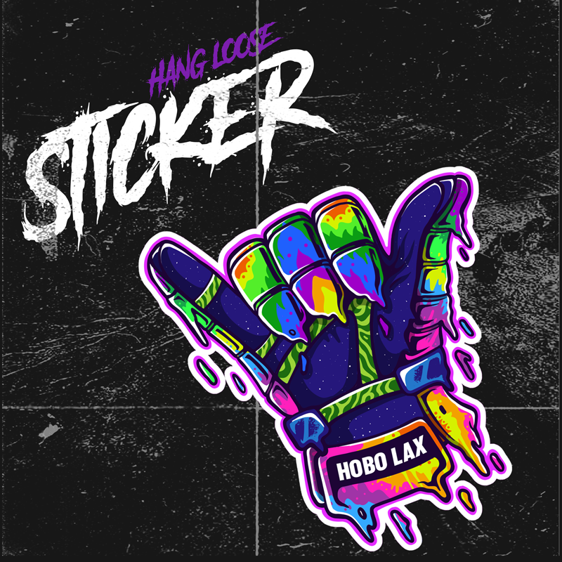 Hang Loose - Vinyl Sticker