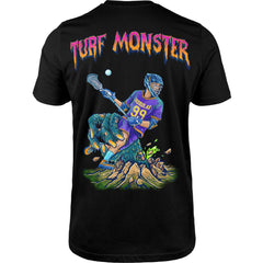 Turf Monster Lacrosse t-shirt black back