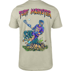 Turf Monster Lacrosse t-shirt sand back