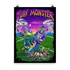 Turf Monster Poster (18"x24") - Hobo Lax