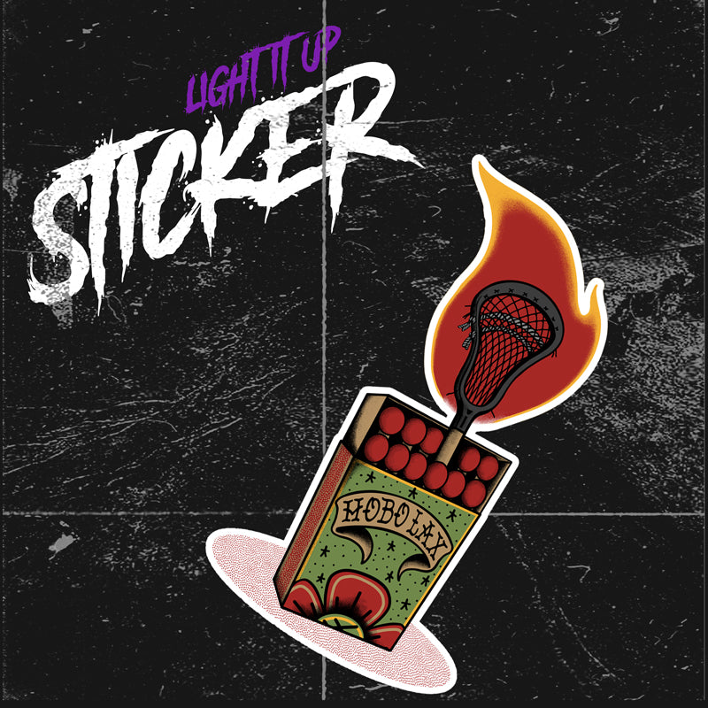 Light it up - Vinyl Sticker