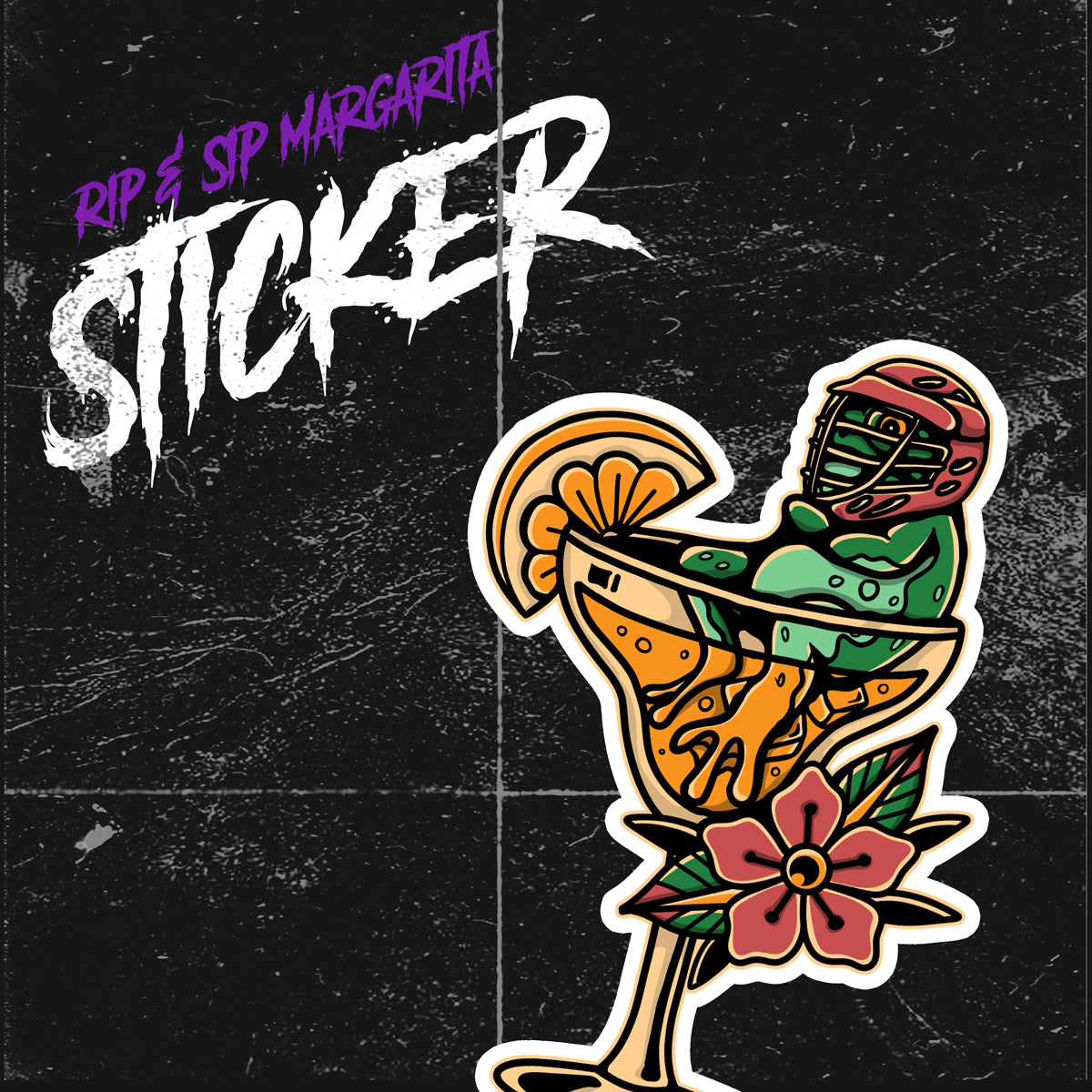 Rip & Sip Margarita - Vinyl Sticker